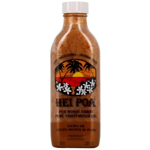 Hei Poa Pur Monoï Tahiti Nacres Or
