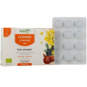 Herbalgem Gommes Chantres Bio Voix Enrouée