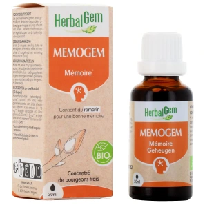 Herbalgem Memogem Mémoire Bio