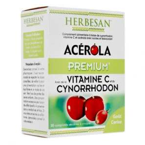 Herbesan Acérola premium vitamine c 500