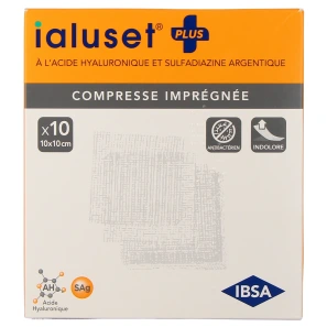 Ialuset Plus Compresses