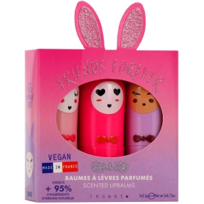 Inuwet Coffret Baumes à Lèvres Parfumés