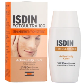 Isdin FotoUltra 100 Active Unify Dépigmentant SPF50+