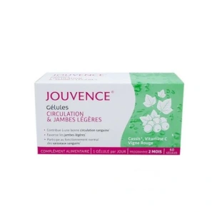 Jouvence Gélules Circulation & Jambes Légères