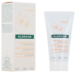 Klorane Crème Dépilatoire Apaisante à l'Amande Douce