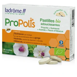 Ladrôme Propolis Pastilles Bio Adoucissantes