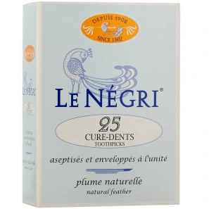 Le Négri Cure-Dents en Plume Naturelle