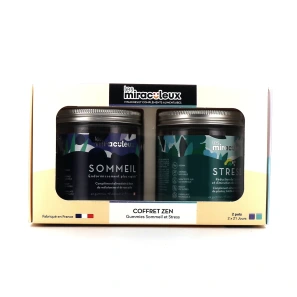 Les Miraculeux Coffret Zen Gummies Stress et Sommeil