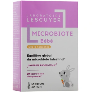 Lescuyer Microbiote Bébé