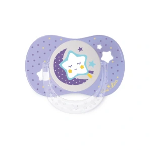 Luc et Léa Sucette anatomique phosphorescente 0-6 mois