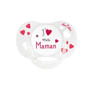 Luc et Léa Sucette anatomique 0-6 mois