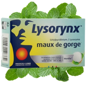 Lysorynx Maux de Gorge