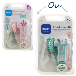 MAM Attache-sucette collection décor