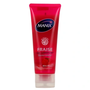 Manix Gel Lubrifiant Intime Fraise