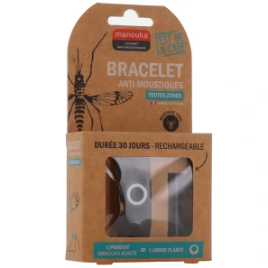 Manouka Bracelet Anti-Moustiques