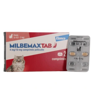 Milbemax Tab Vermifuge Chat