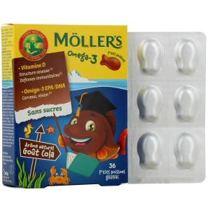 Möllers Omega-3 P'tits Poissons