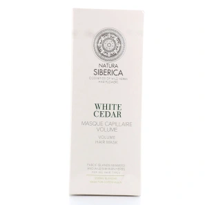 Natura Siberica Masque Capillaire Volumateur White Cedar