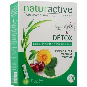 Naturactive Détox 20 Sticks Fluides