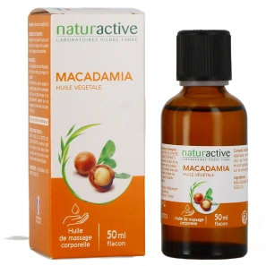 Naturactive Huile Végétale de Macadamia Bio