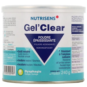 Nutrisens Gel'Clear épaississant neutre