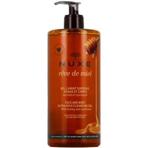 Nuxe Rêve de Miel Gel Lavant Surgras Visage et Corps