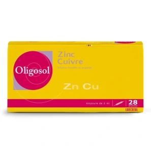 Oligosol Zinc Cuivre