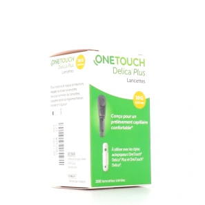 OneTouch Delica Plus Lancettes Stériles