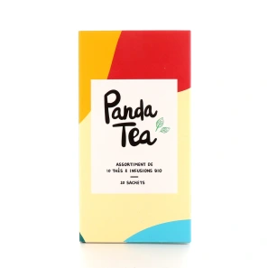 Panda Tea Assortiment 10 Thés & Infusions Bio
