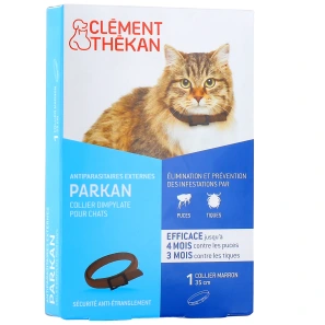 Clément Thékan Parkan Collier Antiparasitaire Chat
