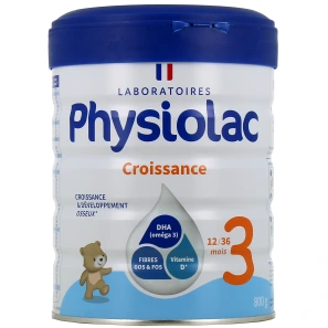Physiolac Lait 3ème âge