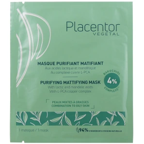 Placentor Masque Purifiant Matifiant