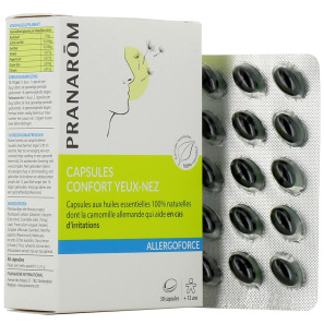 Pranarom Allergoforce Capsules Nez et Yeux