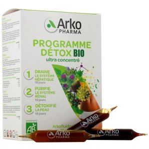 Programme Détox 30 jours Triple Action 30 ampoules