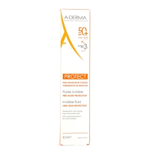 A-Derma Protect Fluide Invisible SPF 50+