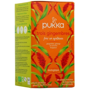 Pukka Tisane Trois Gingembres Bio