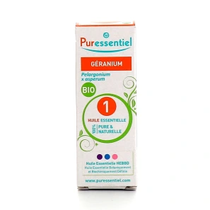Puressentiel Huile Essentielle Géranium Bio