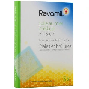 Revamil Tulle au Miel Médical