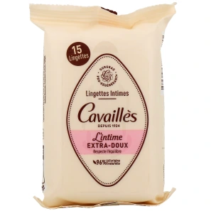Rogé Cavaillès Lingettes Intimes Extra-Douces