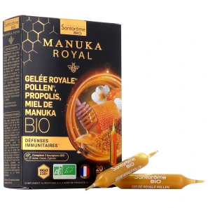 Santarome Bio Gelée Royale Pollen Propolis Miel de Manuka