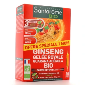 Santarome Bio Ginseng Gelée Royale Guarana Acérola