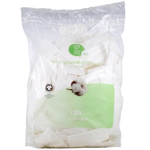 Santecare Rectangles de Coton