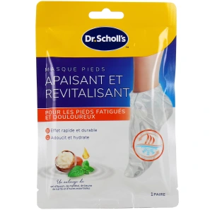 Scholl Masque Pieds Apaisant et Revitalisant