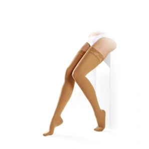 Sigvaris Bas Auto-fixant Pure Semi-Opaque Classe 2