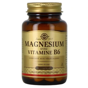 Solgar Magnésium avec Vitamine B6