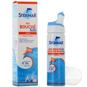Stérimar Nez Bouché Bébé Spray Hypertonique Cuivre