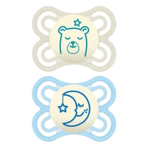 MAM Perfect Nuit Sucettes Silicone 2-6 mois