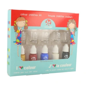 SunCoat Girl Kit Vernis Création de Couleurs 5 x 12ml