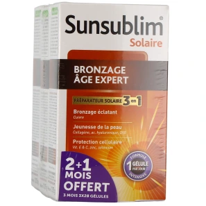Sunsublim Solaire Bronzage Âge Expert