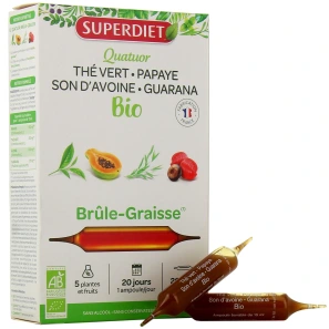 Super Diet Quatuor Brûle Graisse Bio